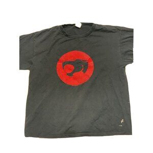Vintage Thundercats T-Shirt - Size L - Authentic Vintage Tee Shirt Black